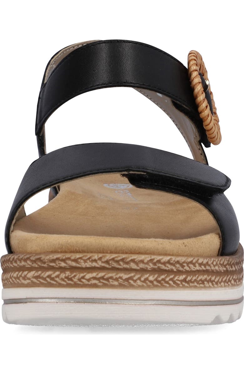 REMONTE Jocelyn 52 Sandal, Alternate, color, Black