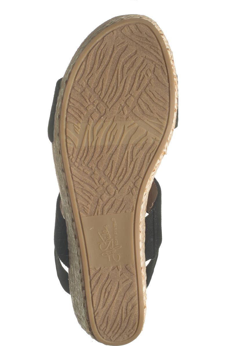 LifeStride Delta Wedge Sandal - Wide Width Available, Alternate, color,