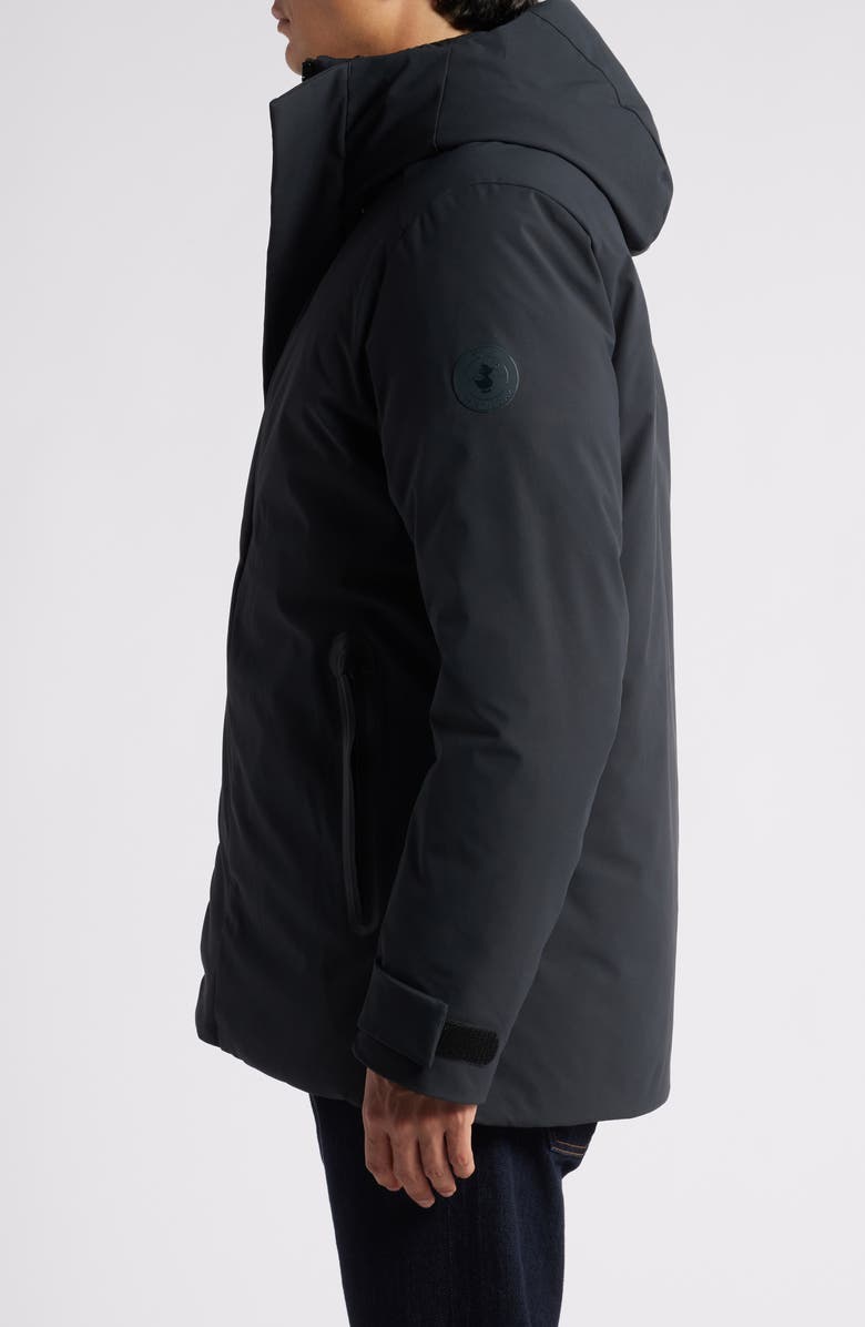 Save The Duck Wilder Bib Inset Water Repellent Hooded Parka, Alternate, color, 