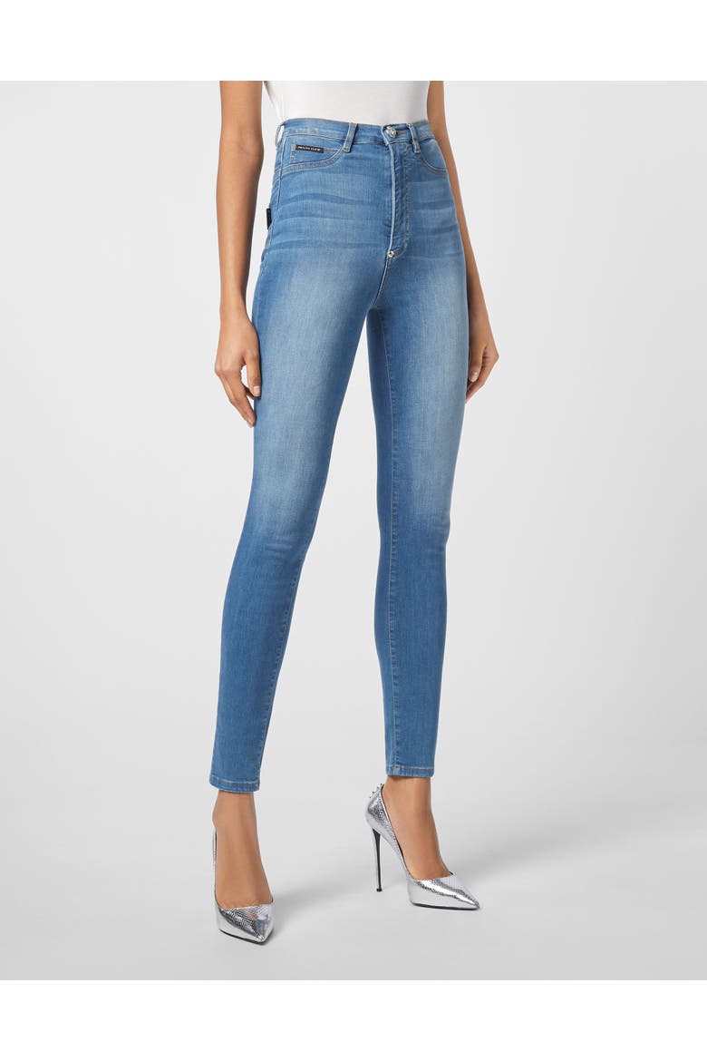 Super High Waist Jegging Women, Main, color, AMAZON