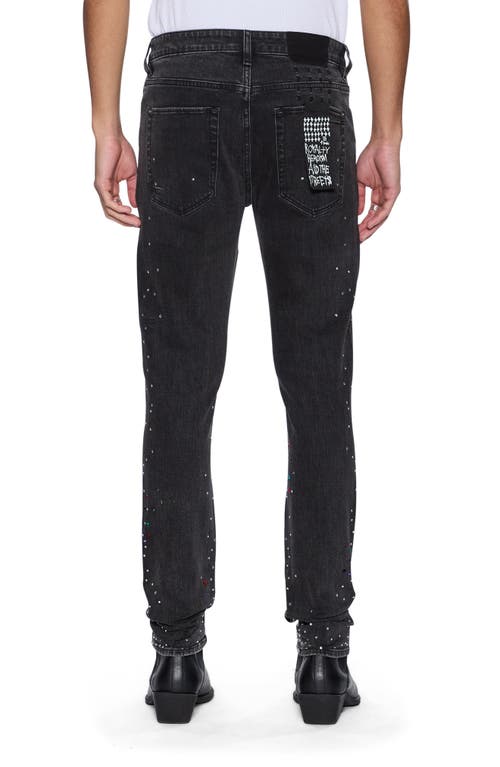 Ksubi Van Winkle Renaissance Studded Skinny Jeans In Black