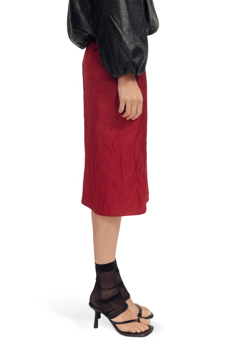 MANGO Multiposition Textured Skort, Alternate, color,