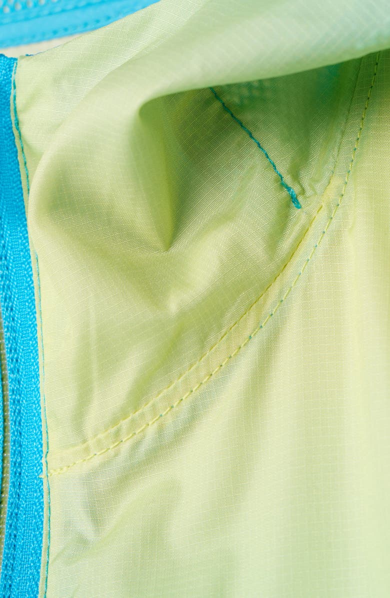 Psycho Bunny Kids' Ombré Water Repellent Zip-Up Hooded Jacket, Alternate, color, 