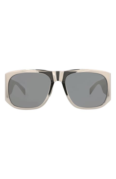 58mm Square Sunglasses