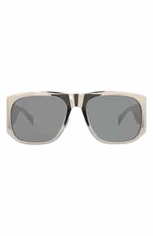 Saint Laurent 58mm Square Sunglasses