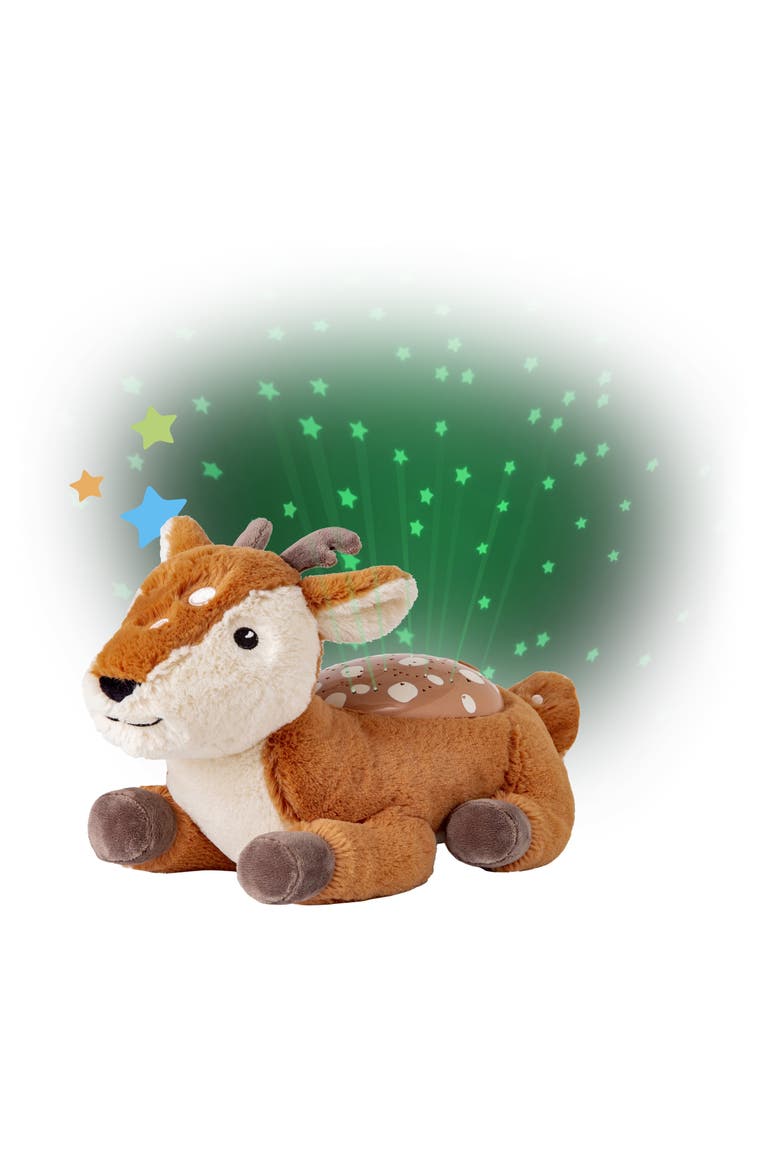Twilight Buddies - Calming Plush Toy & Nightlight Star Projector, Alternate, color, BROWN