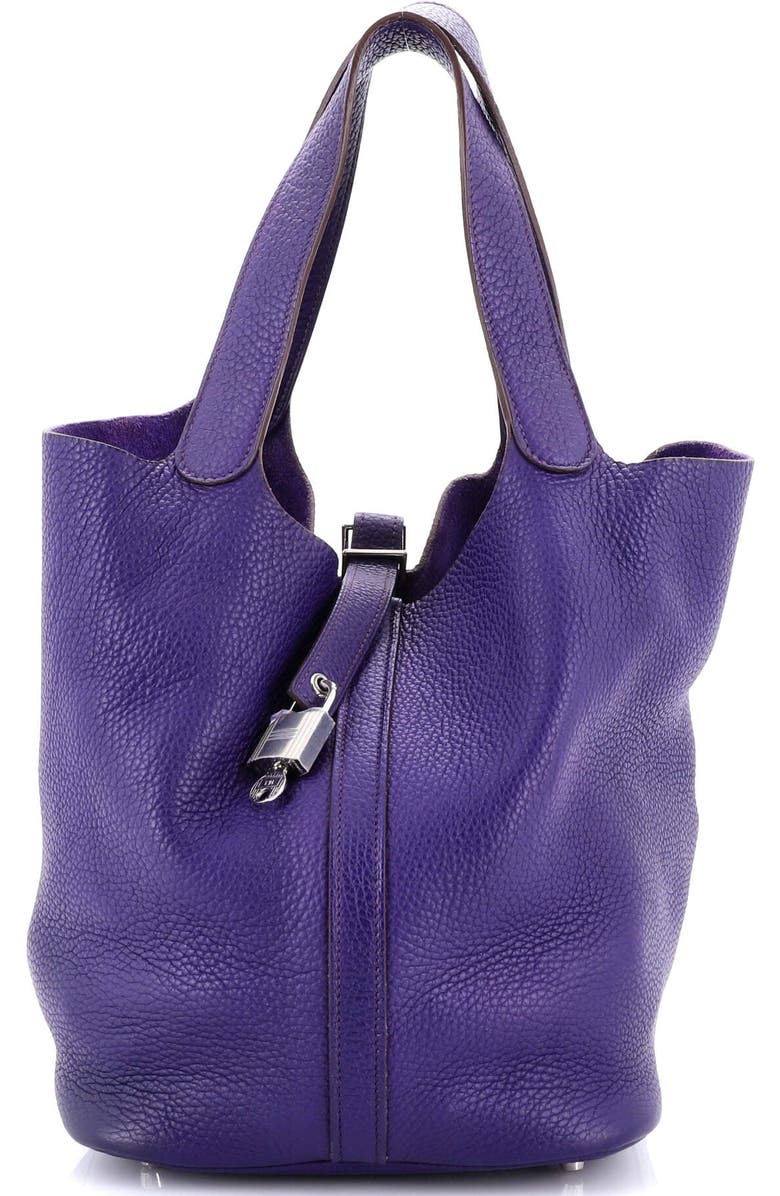 Pre-Owned Hermes Picotin Lock Bag Clemence GM, Main, color,