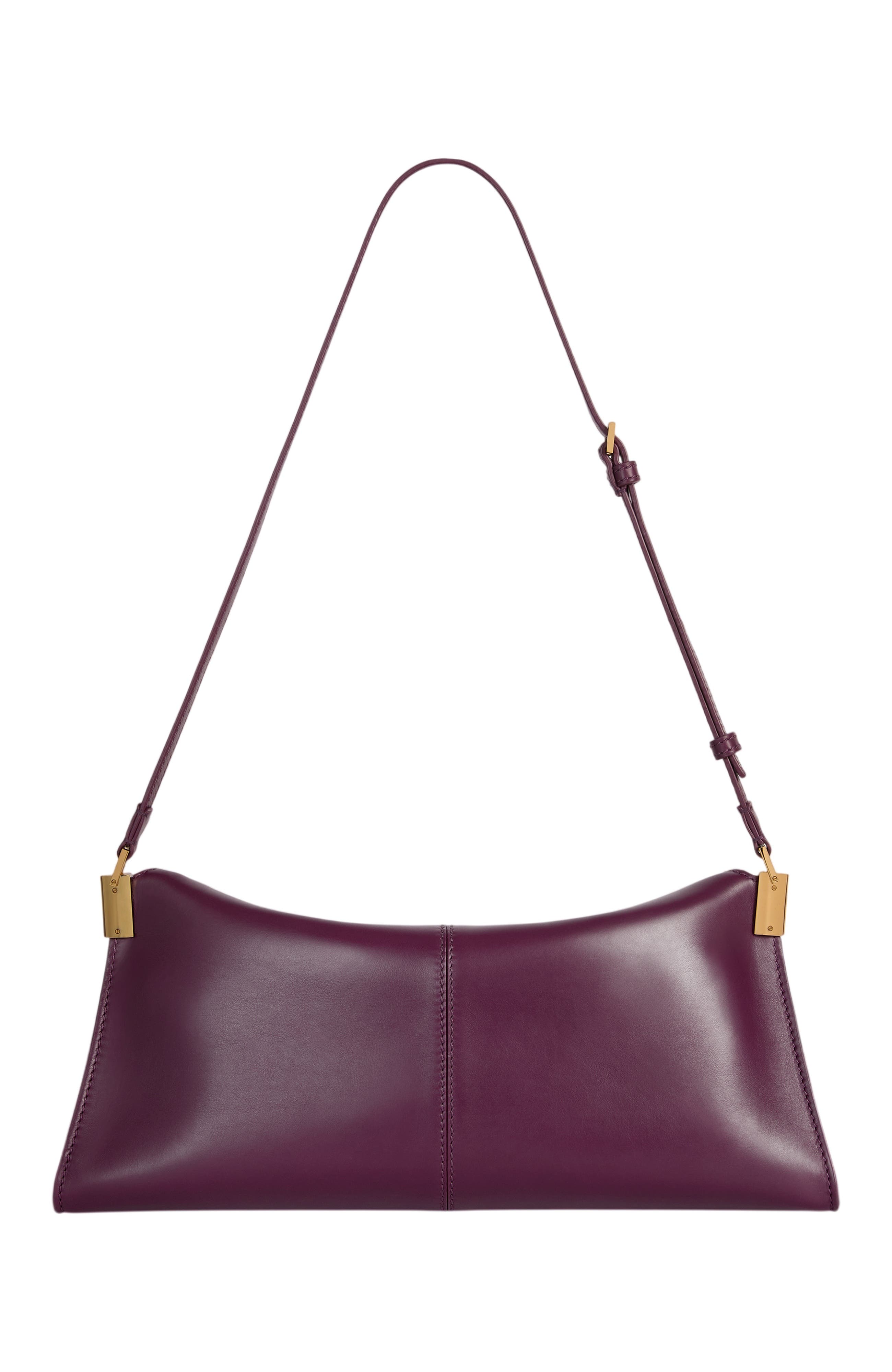 64-83 Medium Bag in Smooth Leather, Alternate, color, purple
