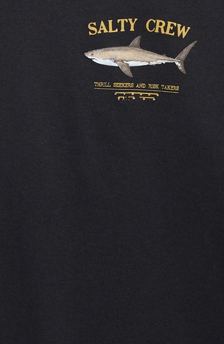 Salty Crew Kids' Bruce Cotton Graphic T-Shirt, Alternate, color, Black