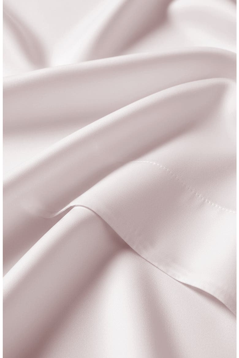 Hotel Luxe 800 Thread Count 100% Cotton Sateen Sheet Set - Split King, Alternate, color, Soft Rose