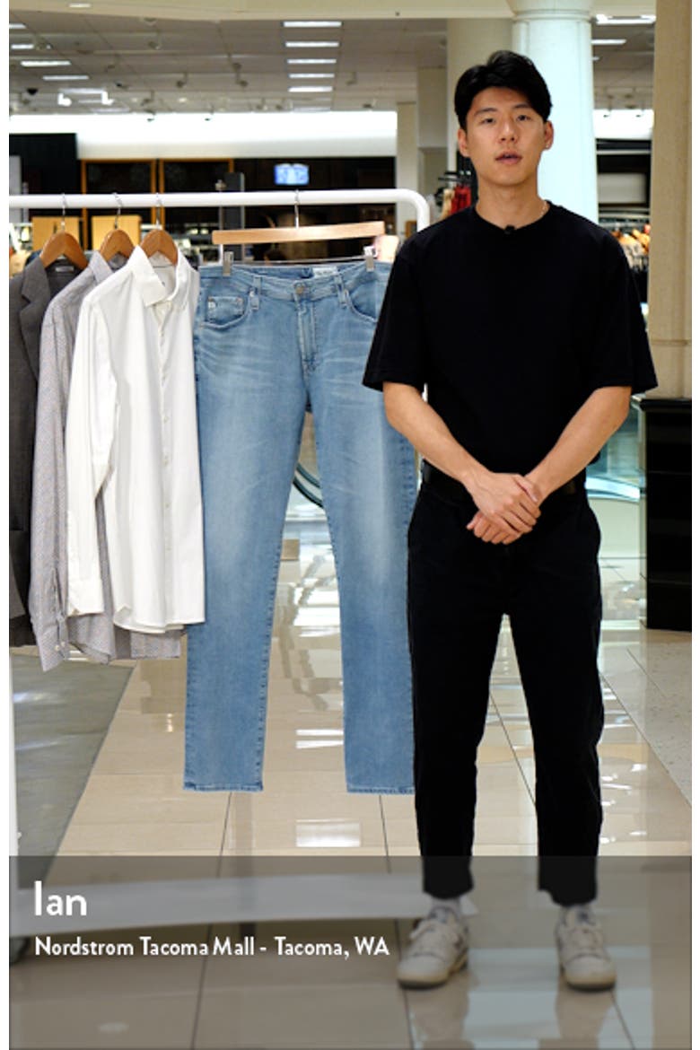 Everett Slim Straight Leg Jeans video
