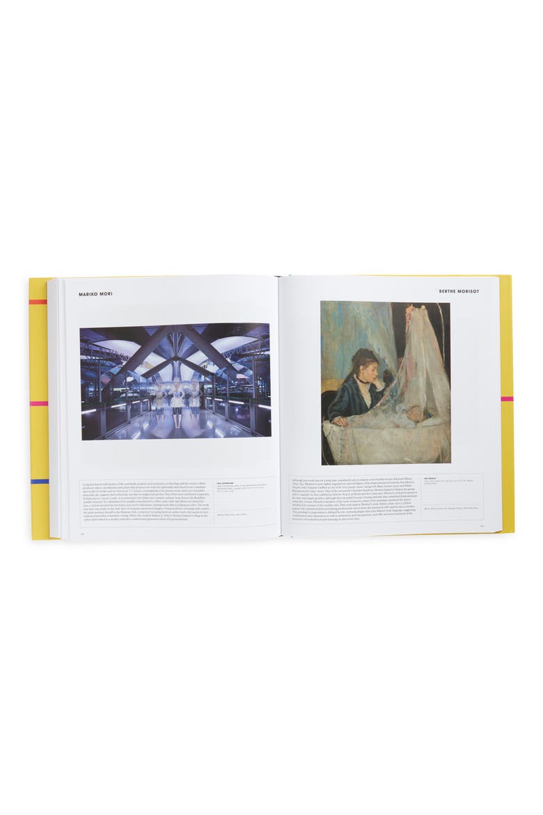 'Great Women Artists' Book, Alternate, color, YELLOW