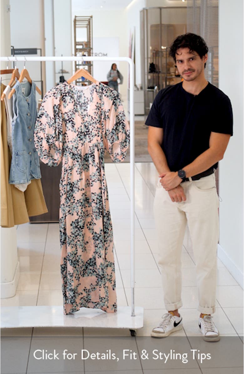 Jacquard Maxi Dress, sales video thumbnail