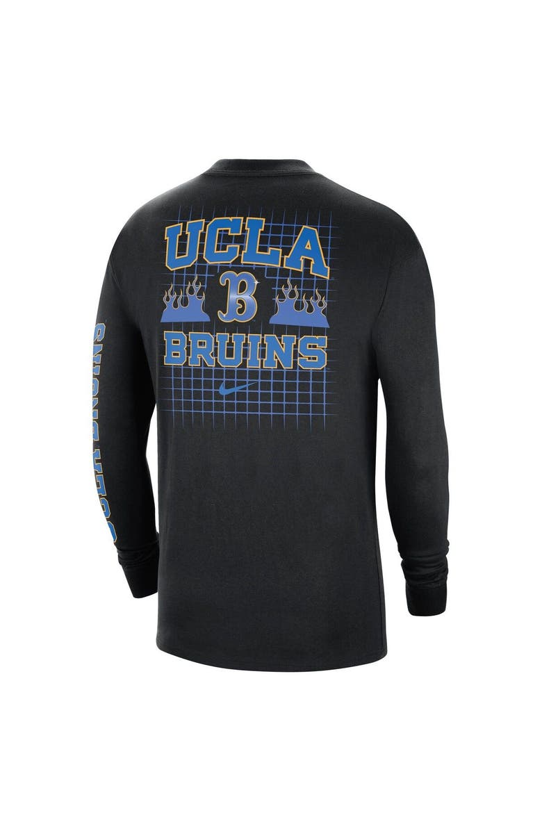 Nike Men's Nike Black UCLA Bruins Tour Max 90 Long Sleeve T-Shirt, Alternate, color, Black