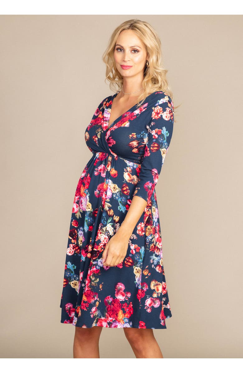 Tiffany Rose Maternity Willow Maternity Dress, Alternate, color, Midnight Garden