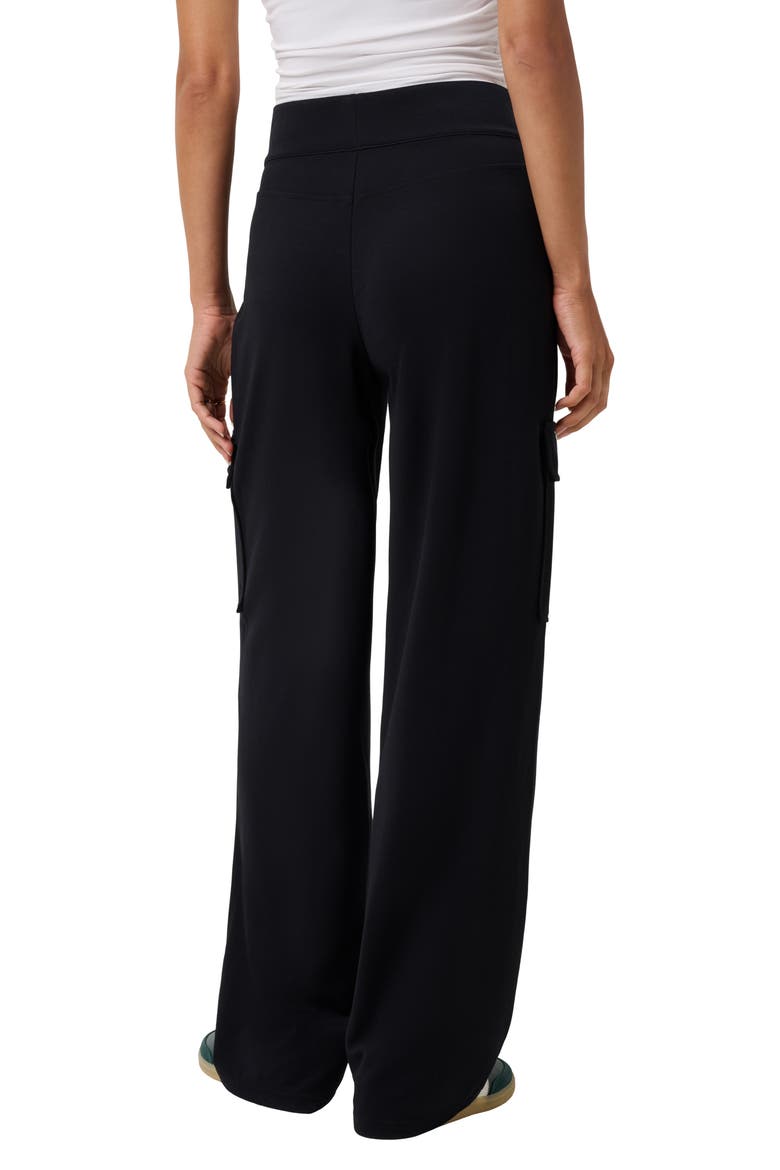 Friday Ponte Utility Pants, Alternate, color, BLACK
