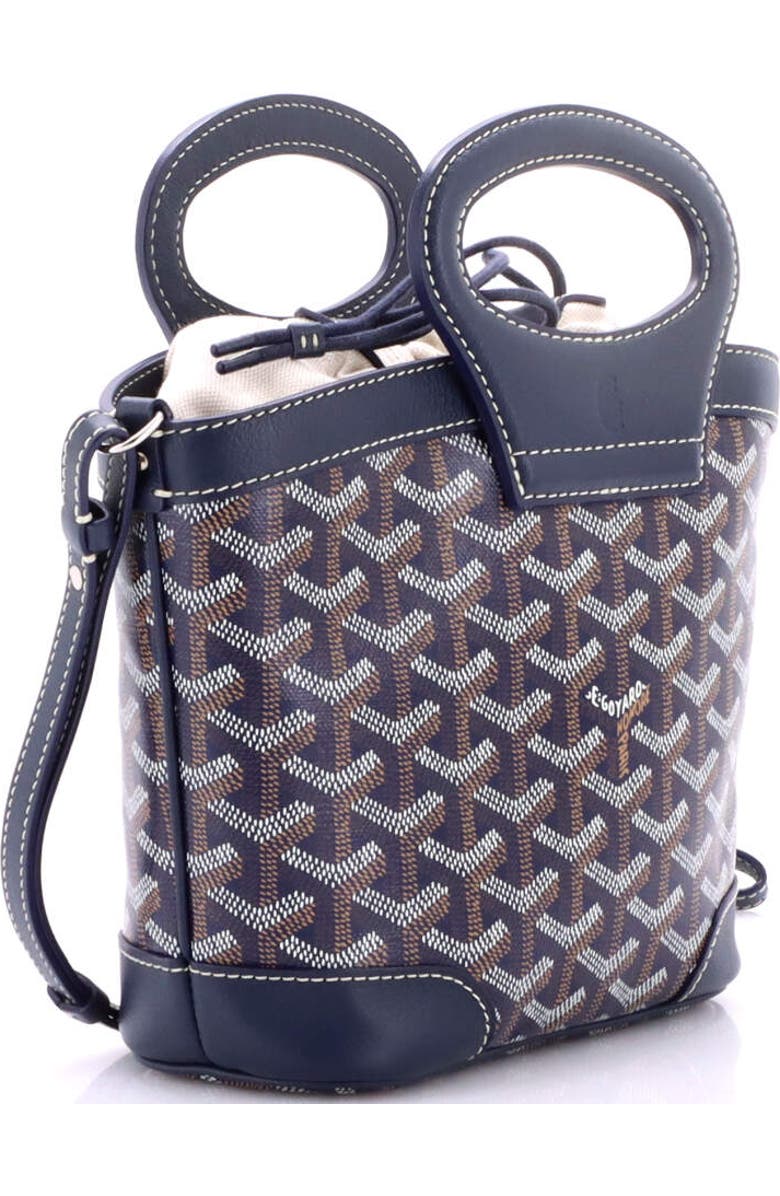 Pre-Owned Goyard Beluga Bag Coated Canvas Mini, Alternate, color, Blue