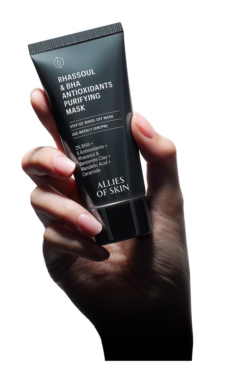 Rhassoul & BHA Antioxidants Purifying Mask, Alternate, color, NO COLOR