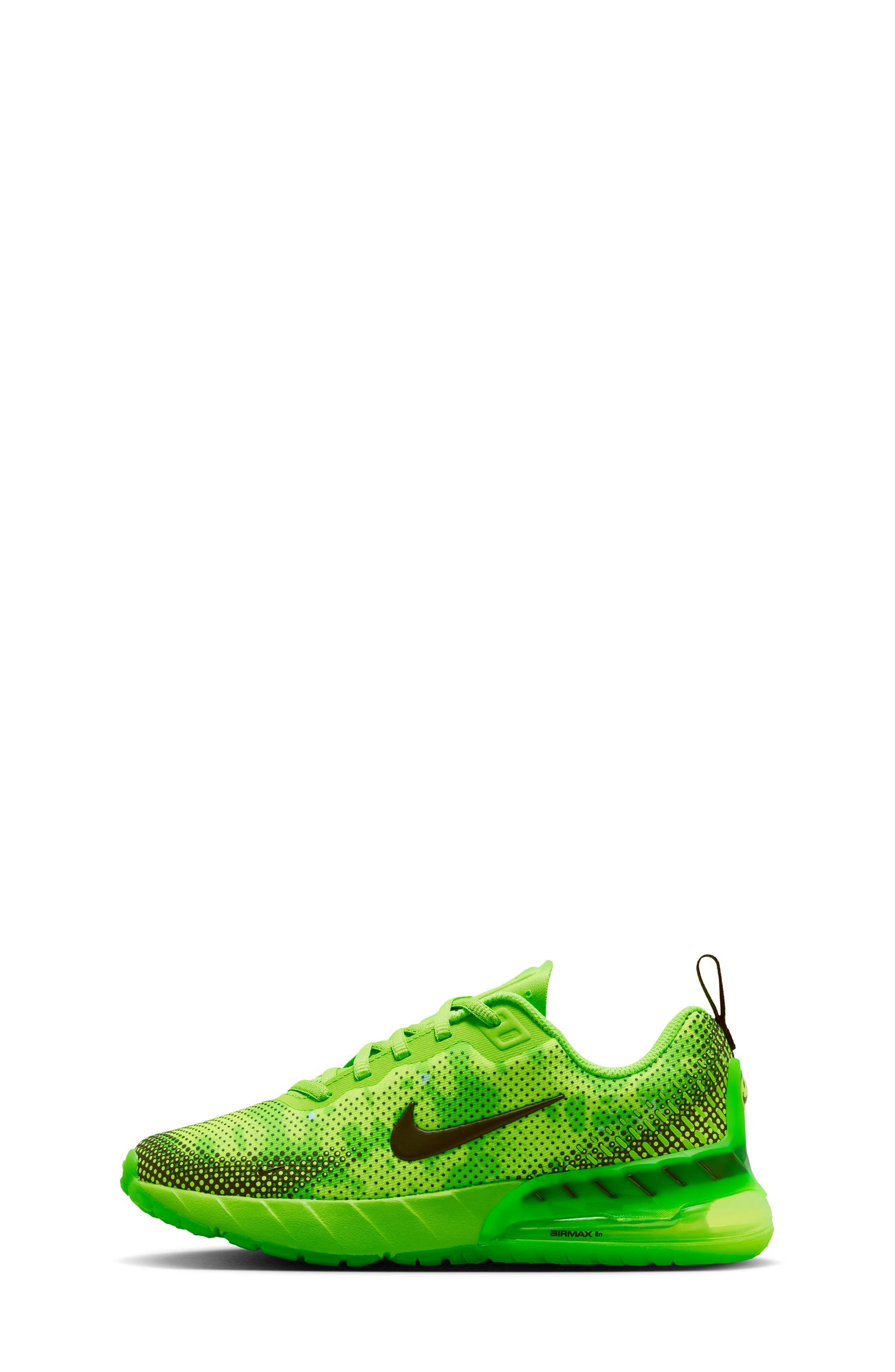 Kids' Air Max Phoenix Sneaker, Alternate, color, GREEN/ BLACK