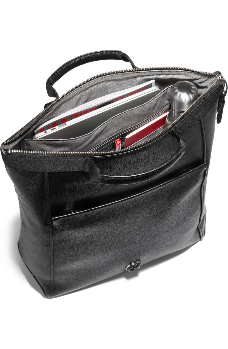 Cole Haan Grand Series Convertible Leather Backpack, Alternate, color,