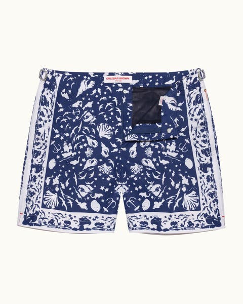 Bulldog Tailored-Fit Swim Shorts