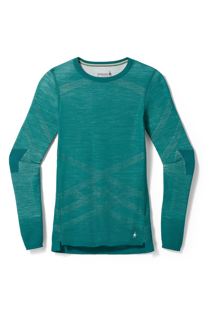 Smartwool Intraknit Merino Wool Blend Long Sleeve T-Shirt, Alternate, color,