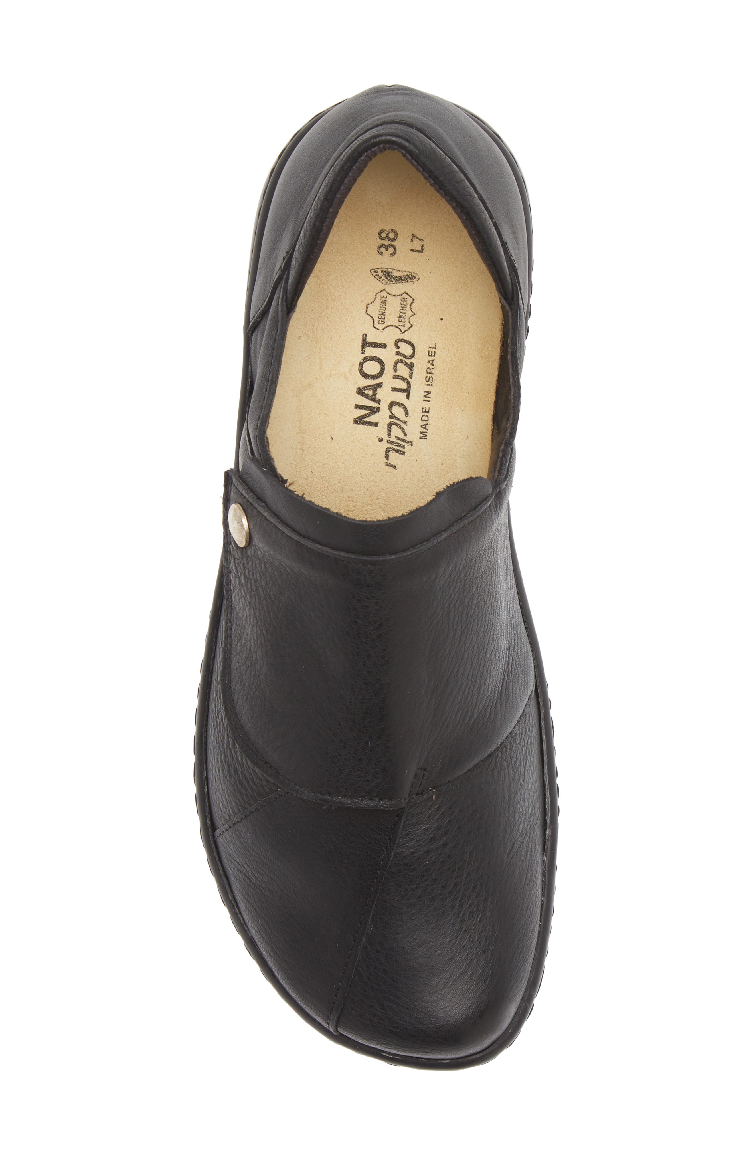 Naot Lagoon Loafer, Alternate, color, Soft Black Leather