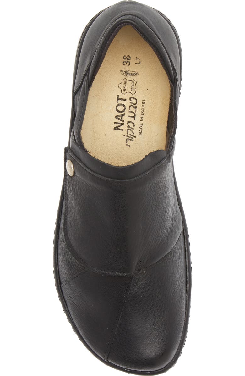 Naot Lagoon Loafer, Alternate, color, Soft Black Leather