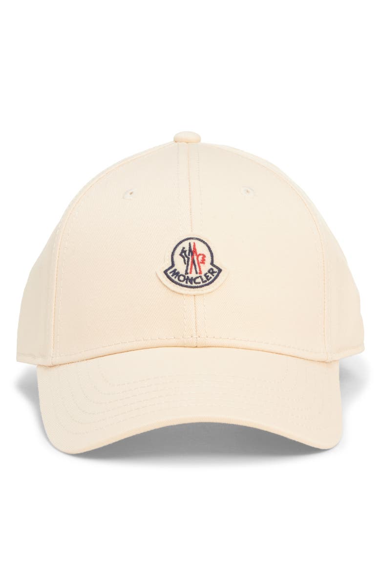 Moncler Archive DNA Cotton Twill Baseball Cap, Alternate, color, Neutral