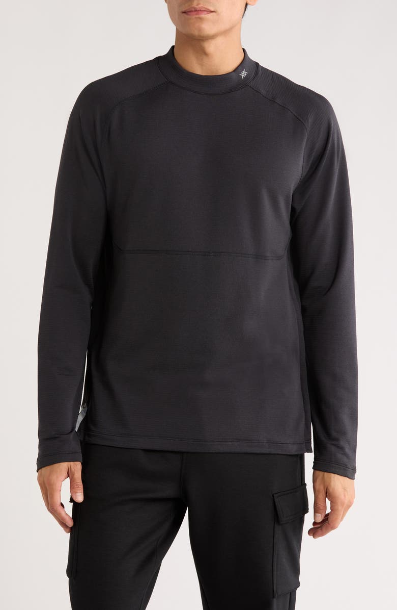 Rhone Extra Mile Fleece Pullover, Main, color, Black