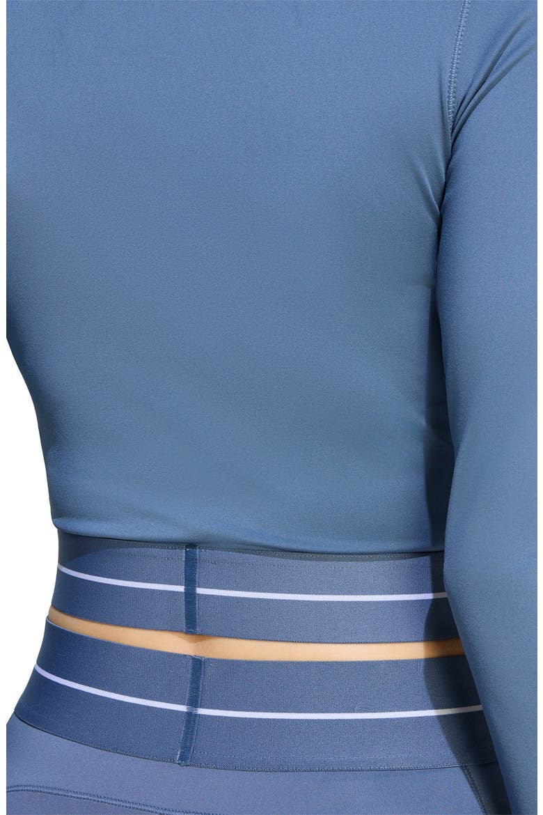 Long Sleeve Crop Top, Alternate, color, PRELOVED INK
