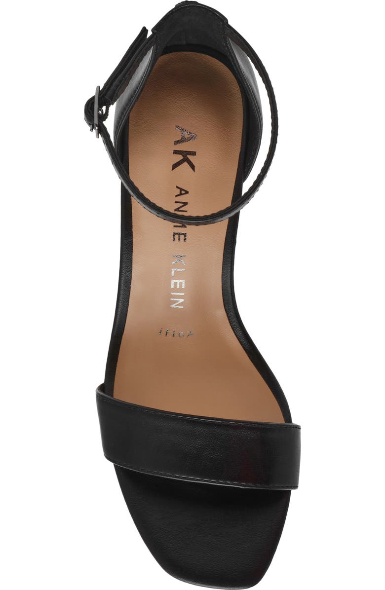 Anne Klein Mika Sandal, Alternate, color, Black Pu