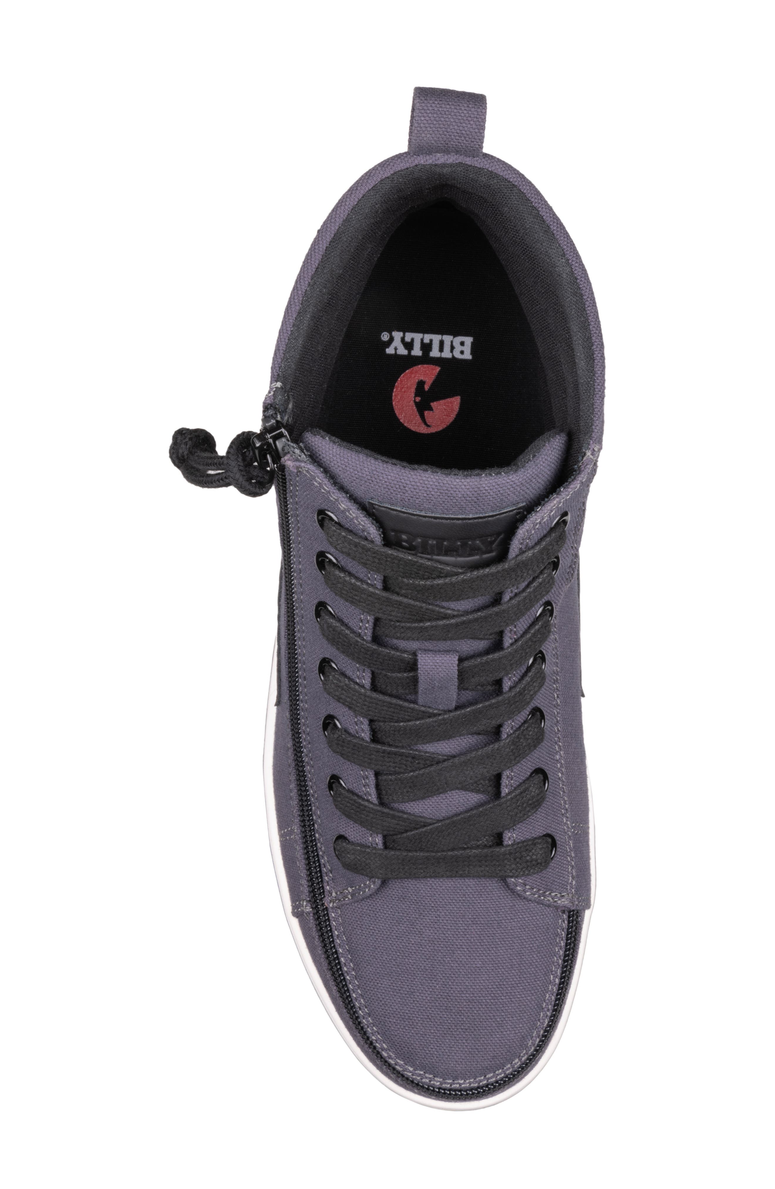Classic High Top Sneaker, Alternate, color, CHARCOAL/ BLACK