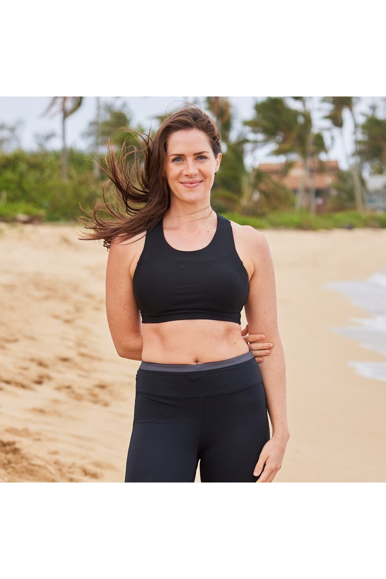 Active Swim Bra, Alternate, color, Midnight