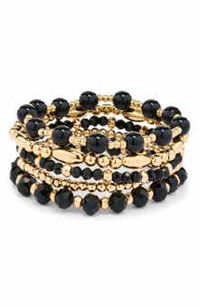 NORDSTROM RACK Assorted 5-Pack Stretch Bracelets