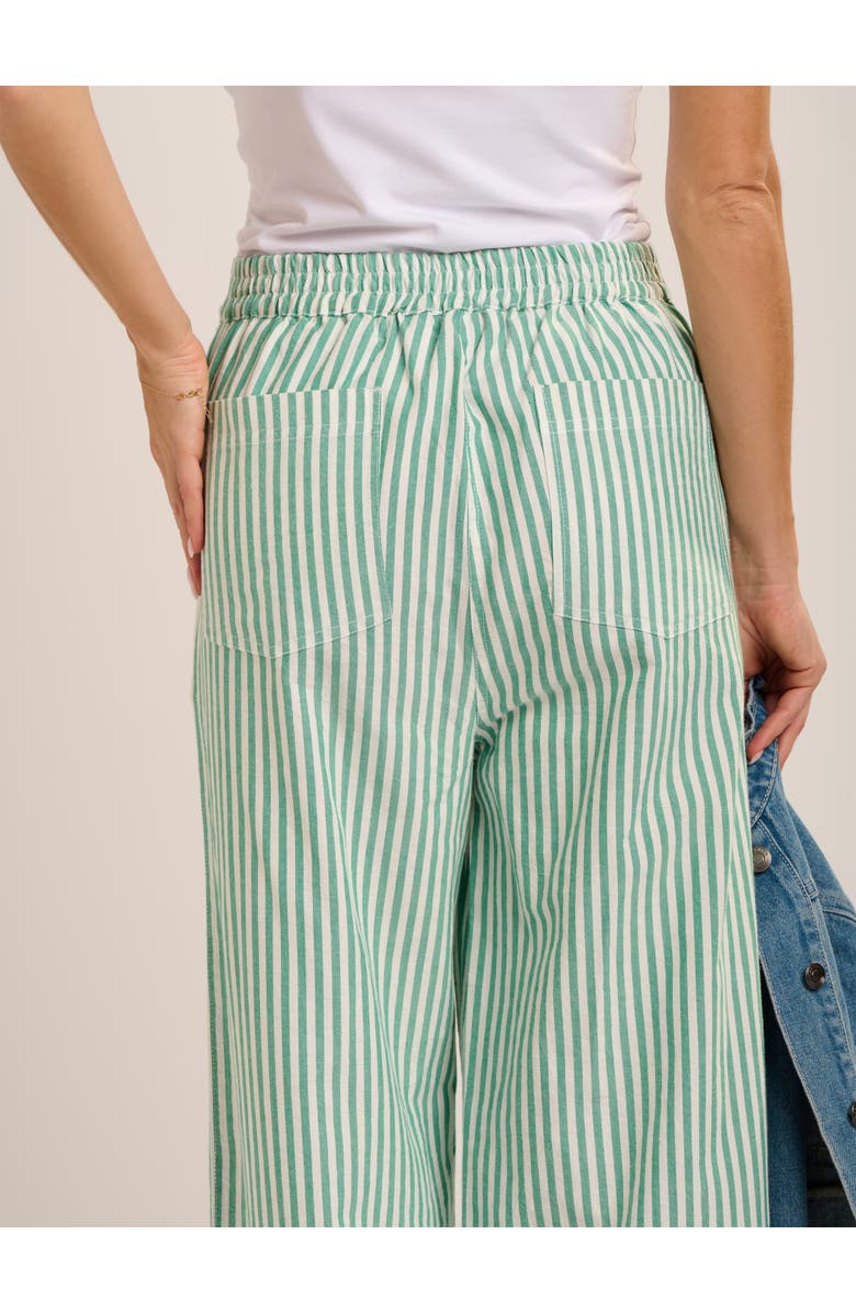 Brakeburn Phoebe High Rise Trouser, Alternate, color, Green