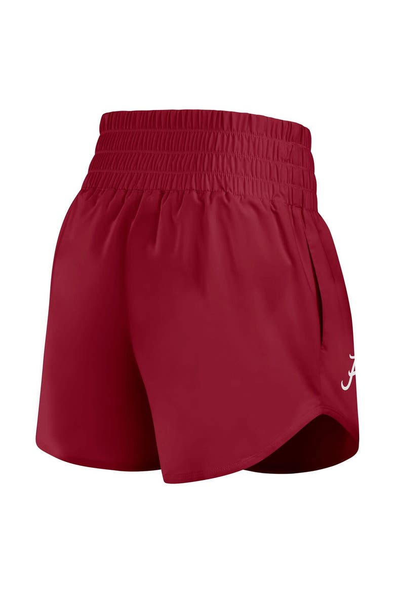 Women's Nike Crimson Alabama Crimson Tide Performance One Dri-FIT High-Rise Shorts, Alternate, color, Crimson