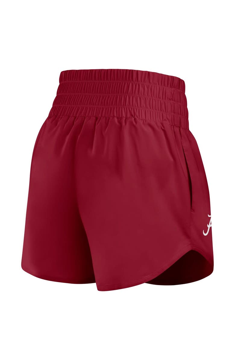 Nike Women's Nike Crimson Alabama Crimson Tide Performance One Dri-FIT High-Rise Shorts, Alternate, color, Crimson