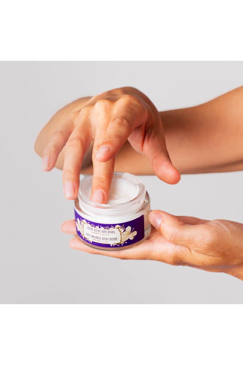 Saffron Youth- Anti-Wrinkle Rich Cream, Alternate, color, Purple