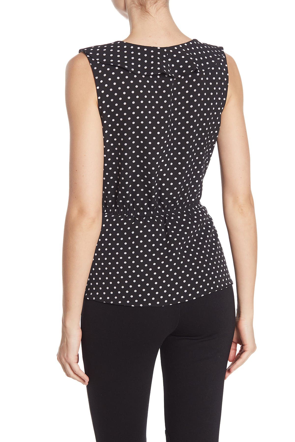 MAX STUDIO Ruffle Wrap Tank Top (Women) | Nordstromrack