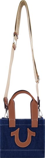 TR Mini Denim Tote Bag