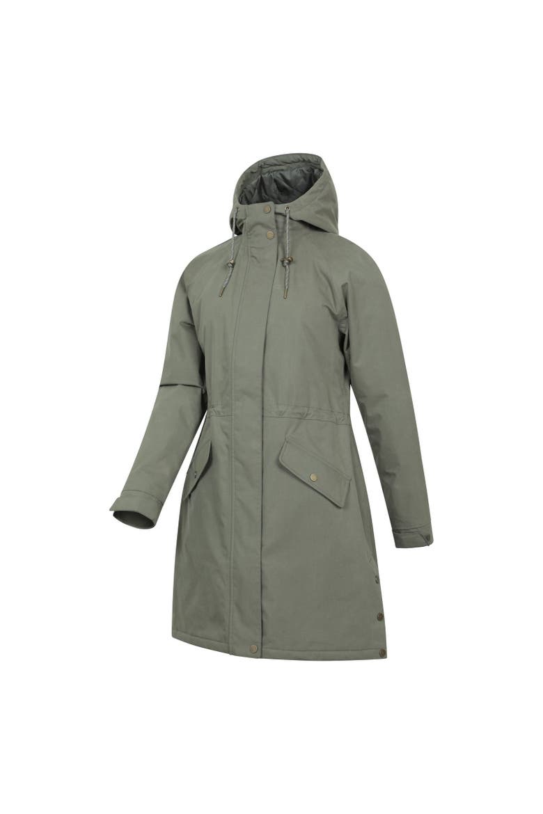 Polperro Lightweight Padded Waterproof Jacket, Alternate, color, Khaki Green