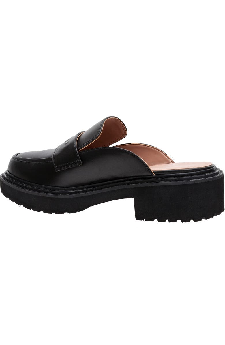 Linea Paolo Elie Platform Loafer, Alternate, color, Black