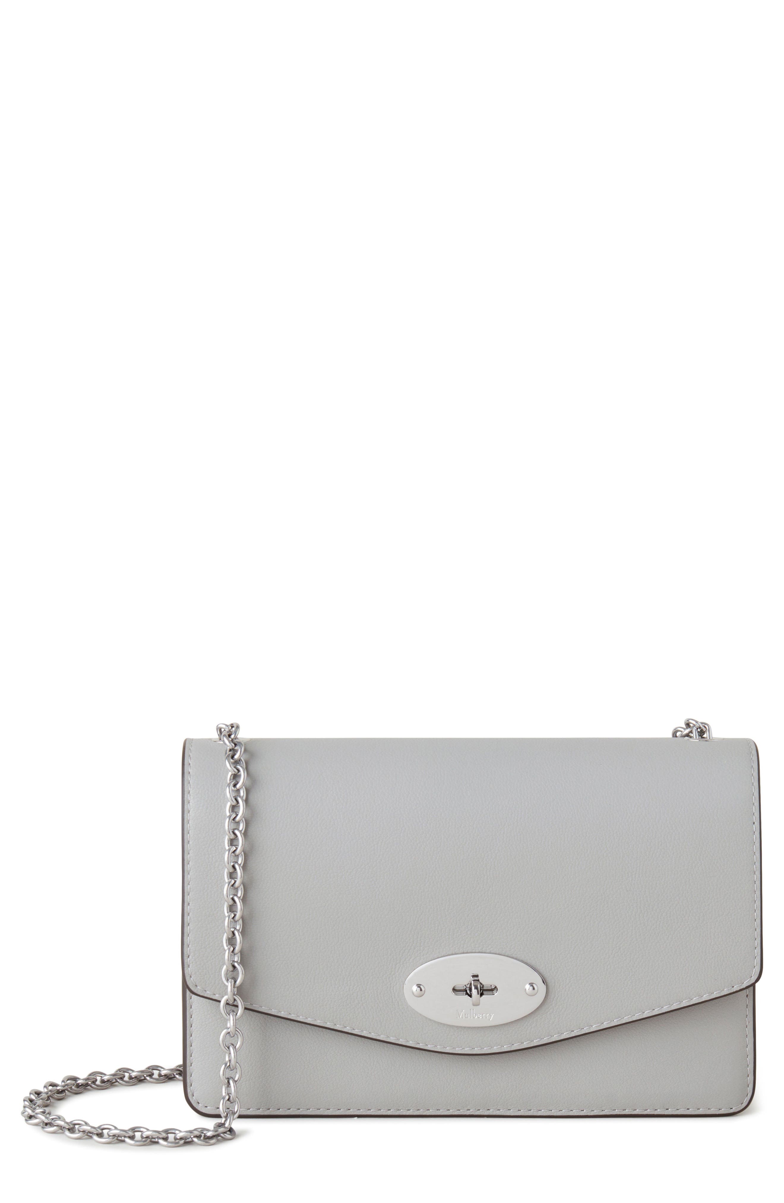 Mulberry Small Darley Leather Clutch, Main, color, 