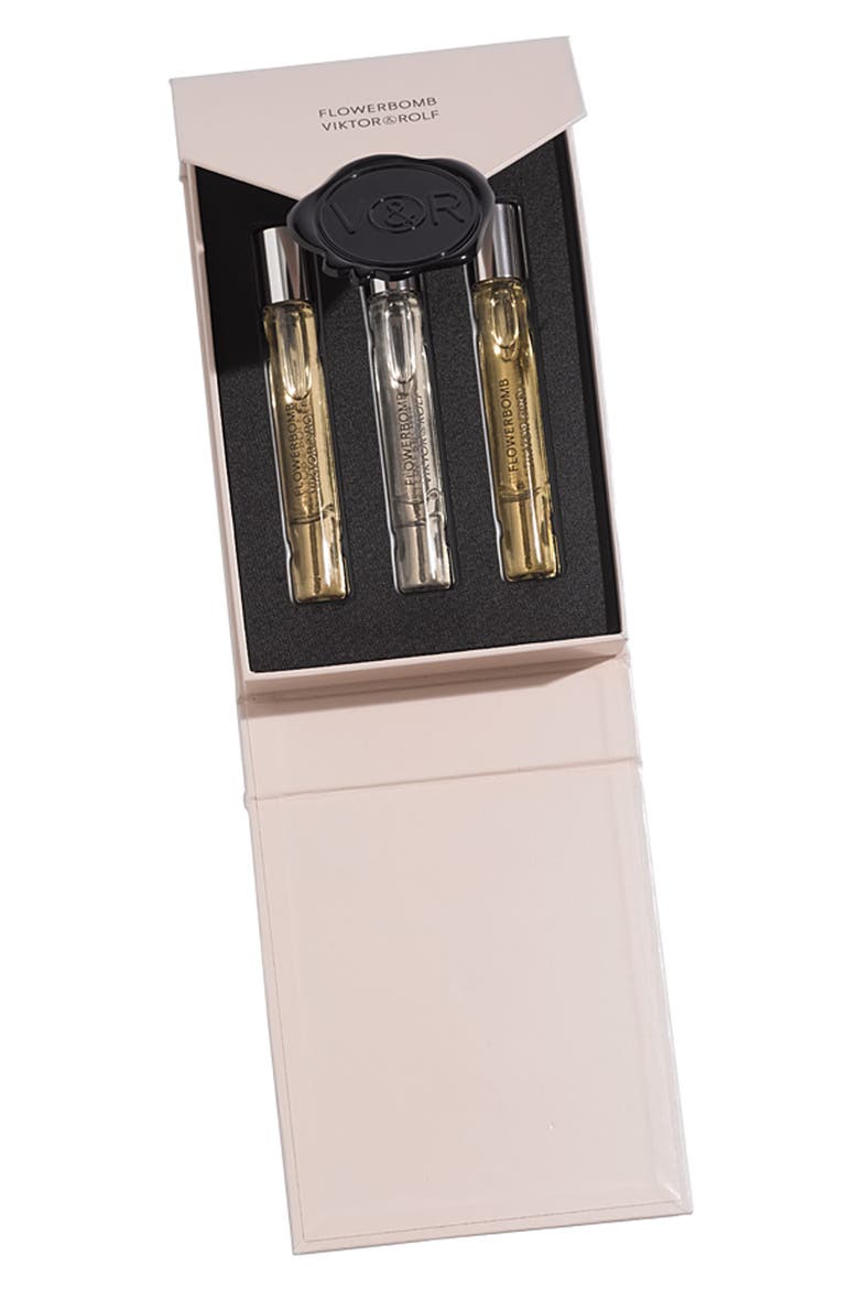 Flowerbomb Rollerball Trio (Nordstrom Exclusive), Alternate, color, NO COLOR