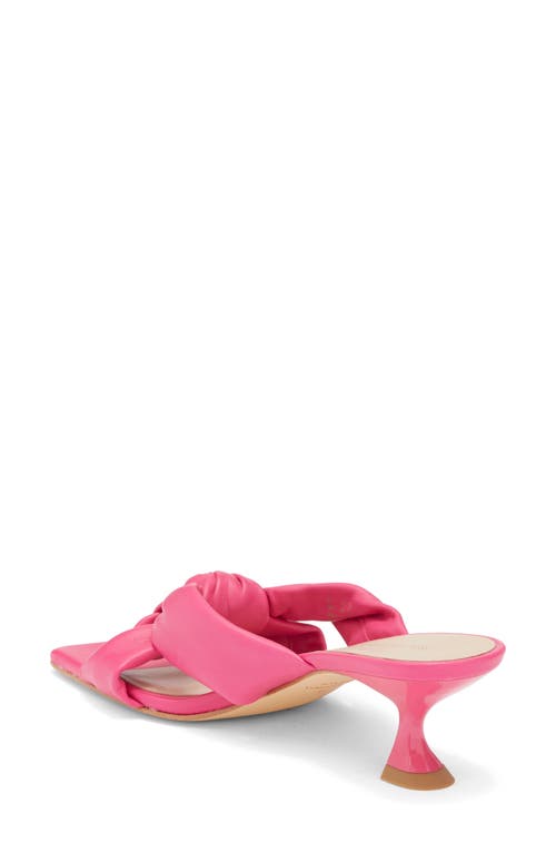 Stuart Weitzman Playa 50 Knot Kitten Heel Sandal In Pink