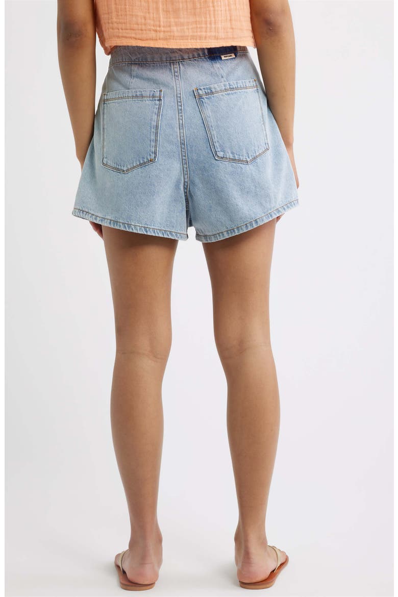 Ellie Denim Skort, Alternate, color, VINTAGE BLUE