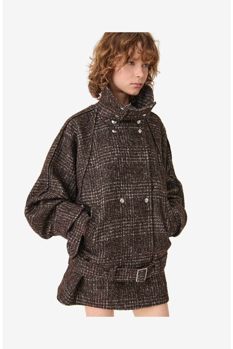 The Inja Jacket, Alternate, color, EARTHY BROWN