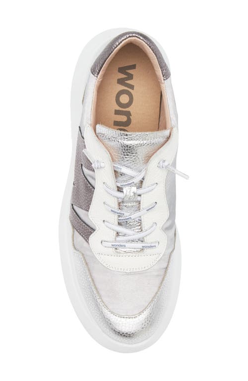 Wonders Zenit Platform Wedge Sneaker