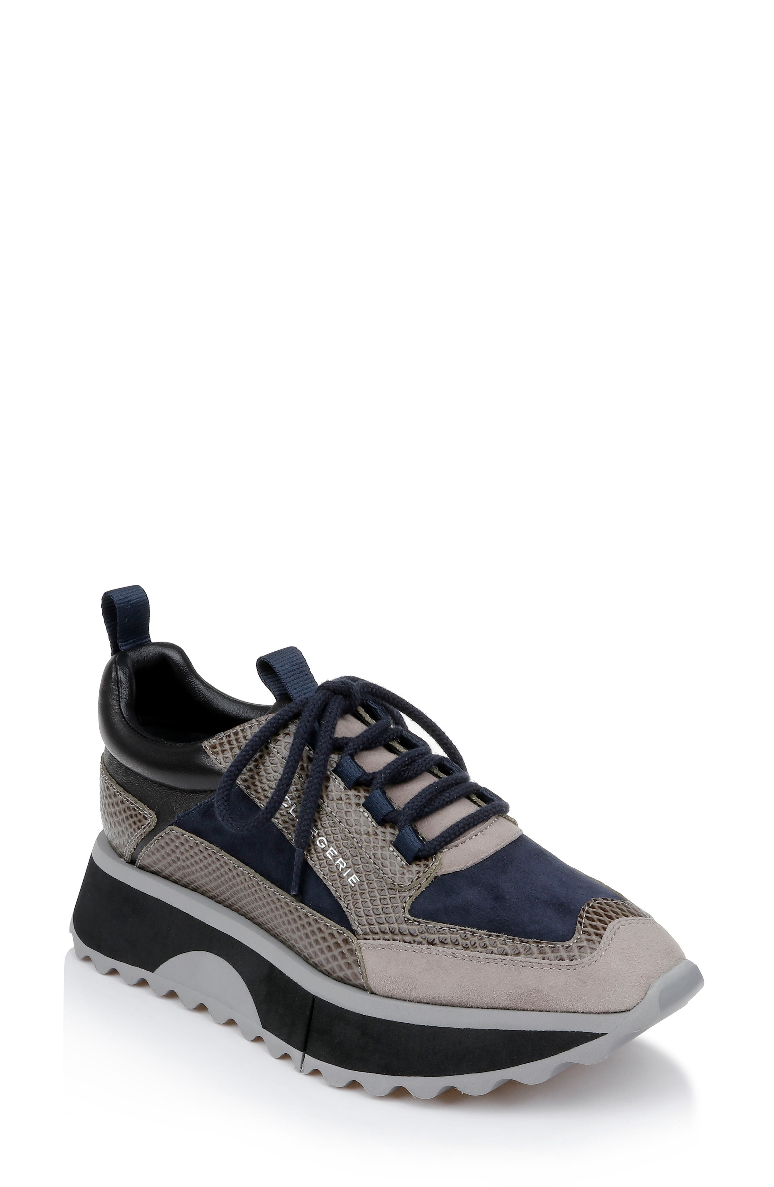 CLERGERIE Opus Leather Sneaker, Main, color, 